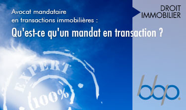 Qu'est-ce qu'un mandat en transactions ?