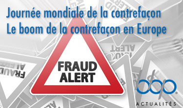 Journée mondiale de la contrefaçon.
Le boom de la contrefaçon en Europe Journée mondiale de la contrefaçon
. Le boom de la contrefaçon en Europe