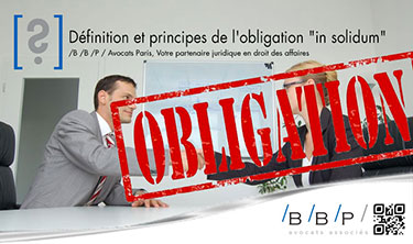 Dissertation obligation in solidum